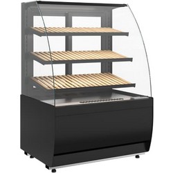 Витрина Carboma K70 N 1,3-1 Light Bread версия 2.0 (Bronze 9005/0109)