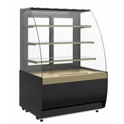 Витрина Carboma K70 N 1,3-1 Light версия 2.0 (Bronze 9005/0109)