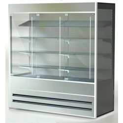 Холодильная горка Премьер Ялта ВСУП1-1,50ТУ/ЯЛТА-2,0 (-2…+4) (нержавеющая сталь) 