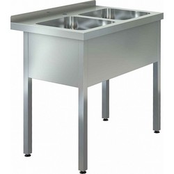 Ванна моечная Assum ВМЦ-П2-2/500 (1150х700х850)