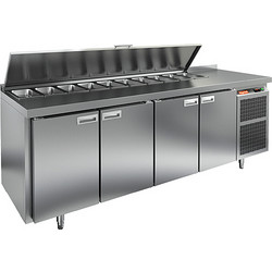 Стол для салатов Hicold SL1-1111GN (1/3H) с крышкой