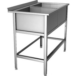 Ванна моечная GPsteel ВМБ-2 1200/700/850 п