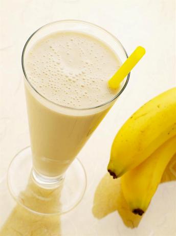 банановый молочный коктель